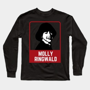 Molly ringwald ~~~ retro style Long Sleeve T-Shirt